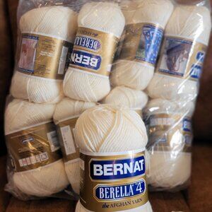 Bernat Berella "4" Yarn Natural